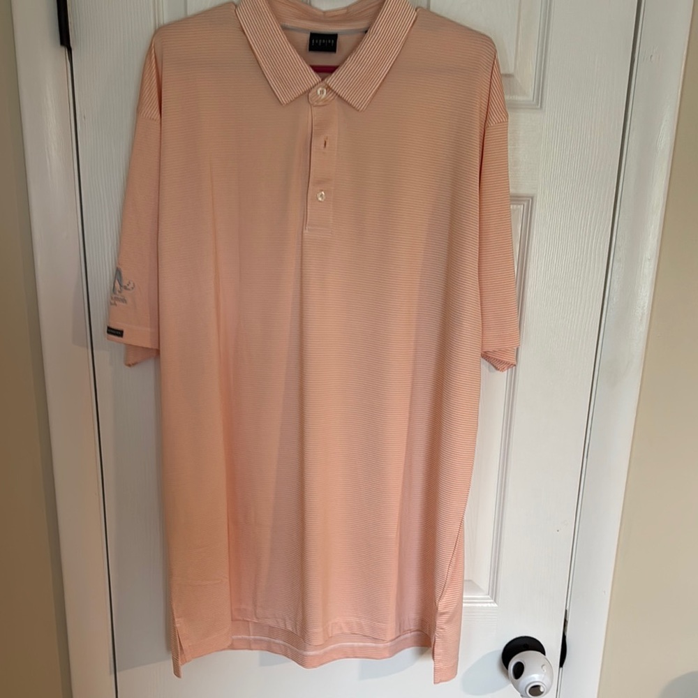 Orange Polo Shirt Classic Short Sleeve